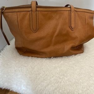 Fossil Emma Leather Tote